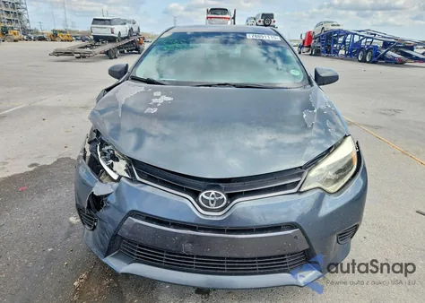 2015 Toyota Corolla Le from USA, damaged, VIN 5YFBURHE4FP306103